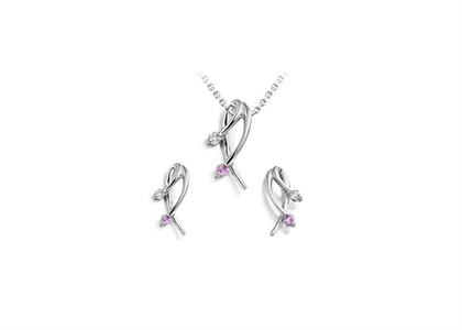 Rhodium Plated | Fashion Pendant Sets
